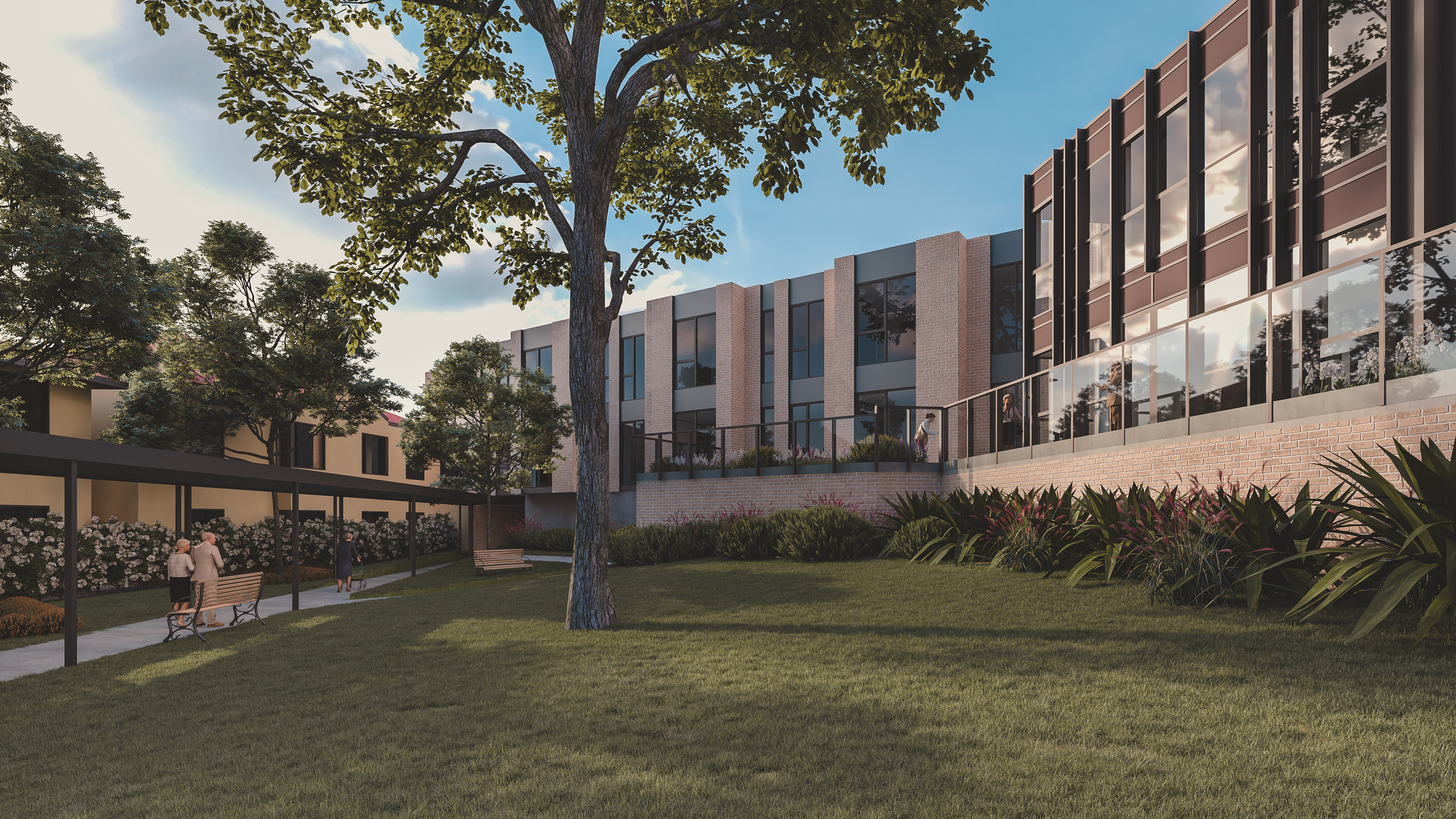 Whitehorse Aged Care, Nunawading: architectural render